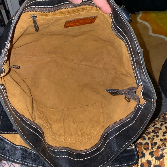 Patricia Nash feathered paisley print purse - Picture 12 of 14